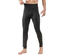 JIEBWCHA Pantalon thermique pour homme, pantalon doublé en polaire pour homme | fond chauffant en graphène pour la saison froide - doublé en polaire, collants d'hiver à taille haute pour les voyages