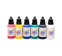 JIEBWCHA Peinture Visage,Peinture Faciale 6 Couleurs Pour Filles - Kit De Corporelle Lavable Pour Visage Et Yeux Clown Hommes Et Femmes,Cosplay Festival Et Fête Halloween Noël