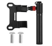 JIEBWCHA Pompe À Vélo Portable | Pompe Portable CO2 pour Vélo De Montagne avec Double Valves,Haute Pression Inflation Rapide Montage Cadre Accessoires pour Vélo Homme Femme et Motos