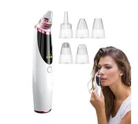 JIEBWCHA Pore Sucker - Appareil Électrique Pour Pores Avec 3 Niveaux D'Intensité,Outil d'Extraction Rechargeable 3 Niveaux Nettoyant Comédons pour Nez Quotidien