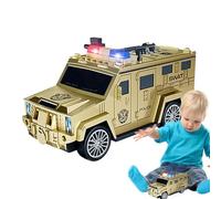 JIEBWCHA pour, pour | en Forme de Voiture pour - pour Camion pour, Monnaie comptante Multifonction avec lumières Musicales