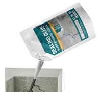 JIEBWCHA Réparation Dalles Béton 500 Ml Mastic Réparateur Pour Fissures Béton Résistantes Aux Intempéries Étanche À Séchage Rapide Pour Salles De Bains, Cuisines, Garages, Toits, Sols