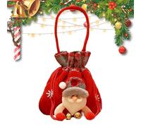 JIEBWCHA Sac à Bonbons de Noël | Sacs Cadeaux de Noël pour Bonbons et Snacks | Sachets Cadeaux de Fêtes pour Garnitures de Chaussettes,Garnitures de Chaussettes de