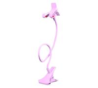 JIEBWCHA Support de téléphone pour lit - Bras flexible pour téléphone - Support de serrage facile à régler pour téléphone portable pour cuisine, salle de sport, table scénarios