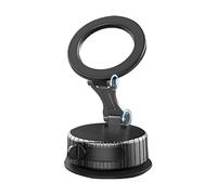 JIEBWCHA Support Magnétique Téléphone à Vene | Support Magnétique de Téléphone à Aspiration sous Vide | Mobile Orientable et Pliable pour Smartphones