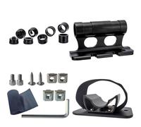 JIEBWCHA Support pour porte-bagages de vélo | Accessoires de montage pour cadre arrière de vélo de route - Montage stable et polyvalent pour amateurs adultes de pédale