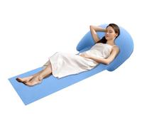 JIEBWCHA Tapis de plage d'extérieur - Tapis de plage avec coussin d'air - Moelleux et pliable - Essentiels de voyage pour parc, piscine, randonnée, pique-nique, activités de loisirs