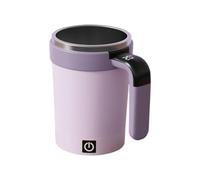 JIEBWCHA Tasse à café avec agitation automatique, tasse portable avec indicateur de température et mélangeur | Gobelet automatique de voyage avec agitateur | pour boissons au lait, anniversaire, Noël