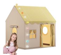 JIEBWCHA Tendas maison pour garçons et filles, 120 x 105 x 128 cm, grand jouet maison d'intérieur, maison de château facile à installer, bavarder et créer des jeux pour l'épiphanie, les fêtes et la