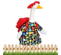 JIEBWCHA Tenue d'oie pour la rentrée scolaire - Costume de premier jour d'école | 1 ensemble de statue pour décoration artistique de salle de classe, terrasse, jardin, anniversaire, vacances, cour