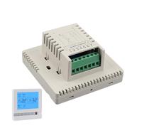 JIEBWCHA Thermostat numérique pour la maison, écran LCD régulateur du chauffage au sol - Avec écran LCD pour un contrôle précis des thermostats de chaudière dans le salon pour le contrôle de la