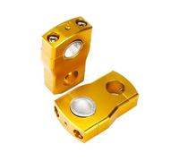 Jiechao Guidon Moto Collier De Serrage pour Rehausseur De Guidon De Moto 25 Mm 22 Mm(2 inch Color-g)
