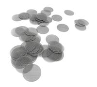 Jieddey Écrans de Pipe,100 Pcs Filtres à Écran de Pipe Filtres d'écran de Tuyau en Acier Inoxydable Bong Vaporisateur pour tuyaux de Tabac à Fumer 2cm