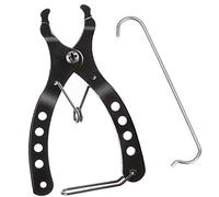 Jieddey Outil Dérive Chaîne,Pince à Chaîne de Vélo Outil de Chaîne 2 en 1 Mini Kits d'outils de Réparation de Vélo avec Crochet de Chaîne Pince de Serrage de Lien pour Chaîne de Vitesse 6/7/8/9/10