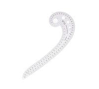 Jieddey Règle Incurvée,Règles de Couture Règle Métrique Française Règle Flexible Maître Modèle Fabricant Règle pour Couture Modèle Conception Bricolage Vêtements