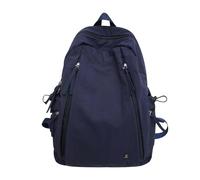 JIEDOUKEJI Sac à Dos D'écolier pour Filles Adolescents Cartables Universitaire Sac D'école de Couleur Unie Voyage pour Femme