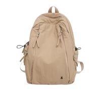 JIEDOUKEJI Sac à Dos D'écolier pour Filles Adolescents Cartables Universitaire Sac D'école de Couleur Unie Voyage pour Femme