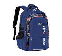 JIEDOUKEJI Sac a Dos Enfant Garcon Loisir Portable Sac Ecole Secondaire Grande Capacité Imperméable Cartable Adolescent Tudiant
