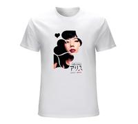 JIEERYIN Alice in Borderland Cool O-Neck Style Man Short Sleeve T-Shirt Graphic Tshirts Koszulki T-Shirts T-Shirt White S
