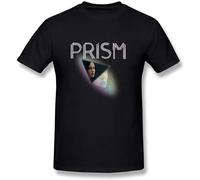 JIEERYIN Katy Perry Prism Men's T Shirt S Black T-Shirt Black 3XL