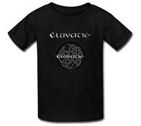 JIEERYIN Men's Custom Eluveitie T Shirt T-Shirt Black L