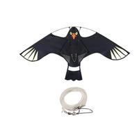 jiejack Épouvantail à oiseaux prédateurs - Effaroucheur d'oiseaux - Dragon - Épouvantail réaliste - Effrayant les faucons, le dragon volant, la ferme hawk, le cerf-volant, la ferme hawk, l'oiseau de