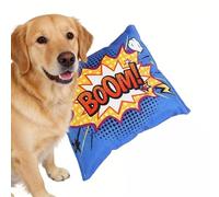 jiejack Jouet en forme de chips de pommes de terre qui craquent et couinent pour chiens et chats - Snack en peluche avec papier froissé pour soins dentaires pour le divertissement et l'ennui, jouet