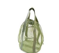 jiejack Organiseur de voyage ultra léger multifonction - Sac pliable en maille imperméable avec protection antivol - Pour la plage/le camping, vert, Aujourd'hui