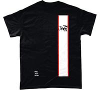 JIEKXAONF The Jam Paul Weller Mod Modfather Rot Wei Gestreift Mdchen T-Shirts Black Black