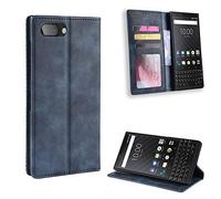 Jielangxin Coque pour Blackberry KEY2,Étui de Protection Coque pour Blackberry KEY2 BBE100-1 BBF100-2 BBE100-4 BBE100-5 BBF100-6 Coque Housse Etui Cover Funda Blue