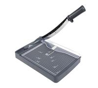 JIELISI A4 Massicot Outil de Scrapbooking avec Protection de Sécurité et Verrouillage de la Lame Couper Papier et Photo，12 Pouces le Coupe Papier à Guillotine Peut Couper jusqu'à 12 Feuilles