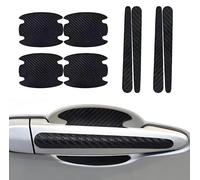 JIEMABAIHUO 8 Pièces Protection Poignée Porte Voiture pour Mazda MX-5 ND 2015-2023, Film Protecteur Antirayures Résine Époxy et Facile à Poser Autocollant,Black
