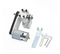 Jieotwice Kit de Réglage de La Profondeur de La Scie à Découper Bricolage pour Bloc de Roulement de Scie à Table élévatrice Micro Avec Moteur DC 775 (B)