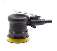 Jieotwice Mini Polisseuse de Ponceuse Orbitale Aléatoire à Paume d'Air, Tampon Rond de 3 Pouces, Outils Pneumatiques de 75 mm WL-20314(12000RPM)