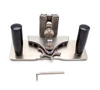 Jieotwice Pince D'ouverture en V, Ponceuse à Bande, Outil D'ouverture en V, Acier Inoxydable, Pince D'ouverture en V à Angle Fixe, Localisateur D'affûtage(Set 14)