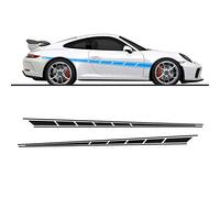 JIERS 300x14cm Les Deux côtés Autocollants Voiture Style Bande latérale Pare-Chocs Auto Produits Voiture Accessoires Voiture Autocollants