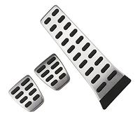 JIERS Couvre pédale, pour Hyundai Tucson IX35 2010-2014, Couvercle de pédale de Frein à gaz en Acier Inoxydable pour pédales de Voiture