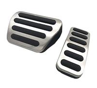 JIERS Couvre pédale, pour Land Range Rover Sport/Vogue 2013-2018, Accessoire de Voiture Repose-Pieds d'accélérateur de gaz modifié pédale Pad Refit Cover Autocollant