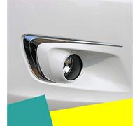JIERS pour Citroen Elysee C Elysee 2014-2016, Chrome ABS Avant Brouillard Lampe Cadre décoration Couvercle Garniture Décoration extérieure