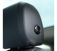 JIERS pour Land Rover Discovery Sport 2015-2018, Appui-tête de siège ABS Oreiller Ajuster la Garniture de Couverture de Bouton