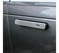 JIERS pour Land Rover Range Rover VELAR 2017, Garnitures de poignée de Porte extérieure Argent Mat ABS Accessoires de Voiture