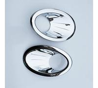 JIERS pour Nissan Qashqai/Dualis J10 2010-2014, Chrome Cache-Phare antibrouillard Avant Garniture moulure Garniture Garniture Accessoires de Cadre