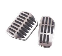 JIERS pour Nissan X Trail Qashqai Teana 2019, pour Renault Kadjar, pédale de Repose-Pieds de Frein à Carburant en Acier Inoxydable AT MT