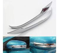 JIERS pour Suzuki S.Cross SX4 2014-2016, Voiture Chrome extérieur rétroviseur latéral Bande de Garniture Voiture Couvre Style