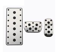 JIERS pour Toyota CHR C-HR 2016-2021, at Couverture de pédale de Voiture Auto Frein pédale de gaz Couvre Accessoires