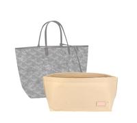 jiesinlov Organiseur de sac à main en feutre pour sac à main, organiseur de sac en feutre adapté pour GOYARD Saint Louis PM (beige)