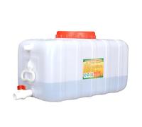 JIESOO Grands Réservoirs d'eau Camping avec Robinet 50L/80L/110L/160L/200L/310L Réservoir d'eau Portable Ultraléger for Pique-Nique, Barbecue, Excursion Voiture(160L)