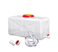 JIESOO Réservoir d'eau Camping Réservoir d'urgence Plastique PEHD Qualité Alimentaire, Polyvalent for La Maison, Ferme Et L'extérieur(50L)