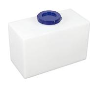 JIESOO Réservoir d'eau Douce Camping-Car 5 Gallons Bidon d'eau Rectangulaire, Sac Plastique LLDPE avec Couvercle D'étanchéité, Réservoir Rétention d'eau d'urgence Remorque