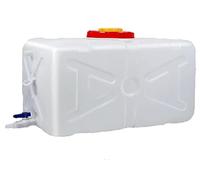 JIESOO Réservoirs d'eau Réservoir d'eau avec Robinet Parfait for Le Camping Randonnée L'alpinisme Urgences Sports Pique-niques Voyages Activités De Plein Air(45L-T)